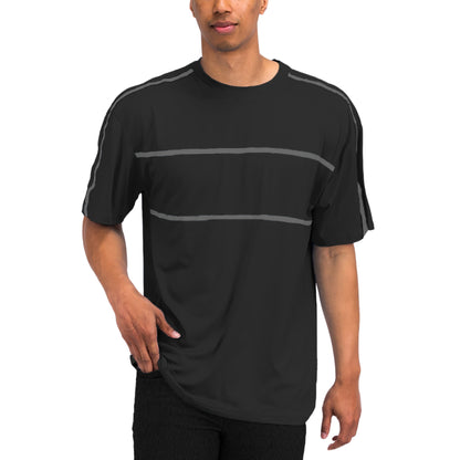 Men's T-shirt and Shorts Set - Black