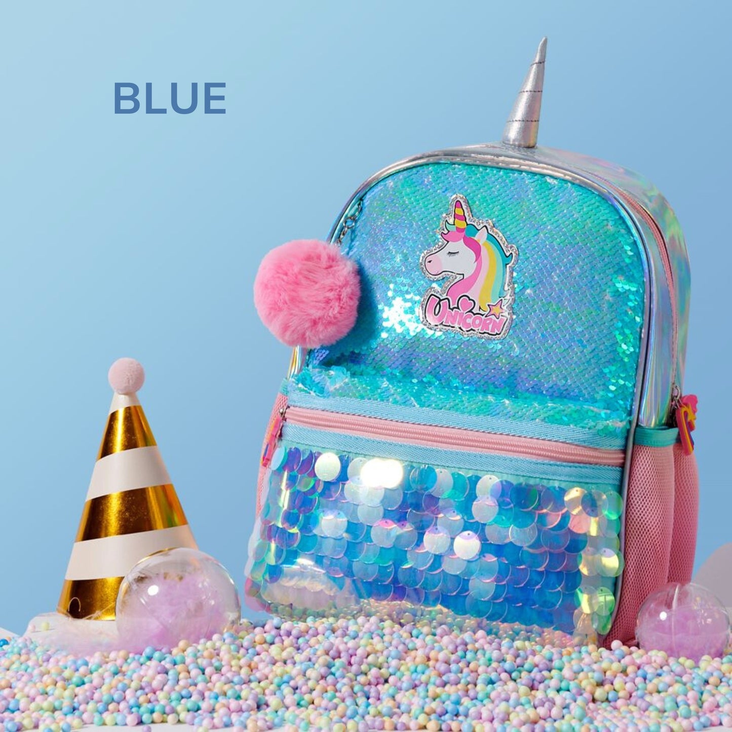 Children's Sequined Unicorn Backpack