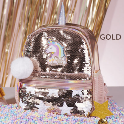 Children's Sequined Unicorn Backpack