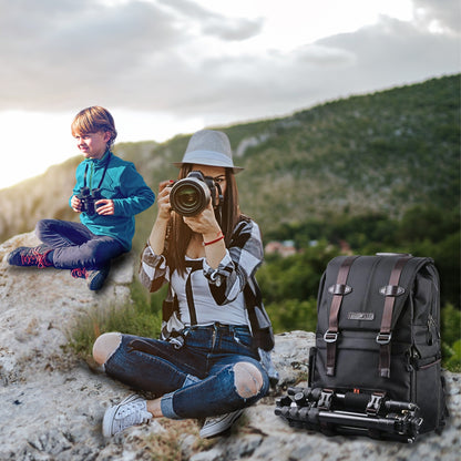 Waterproof Large Camera Backpack