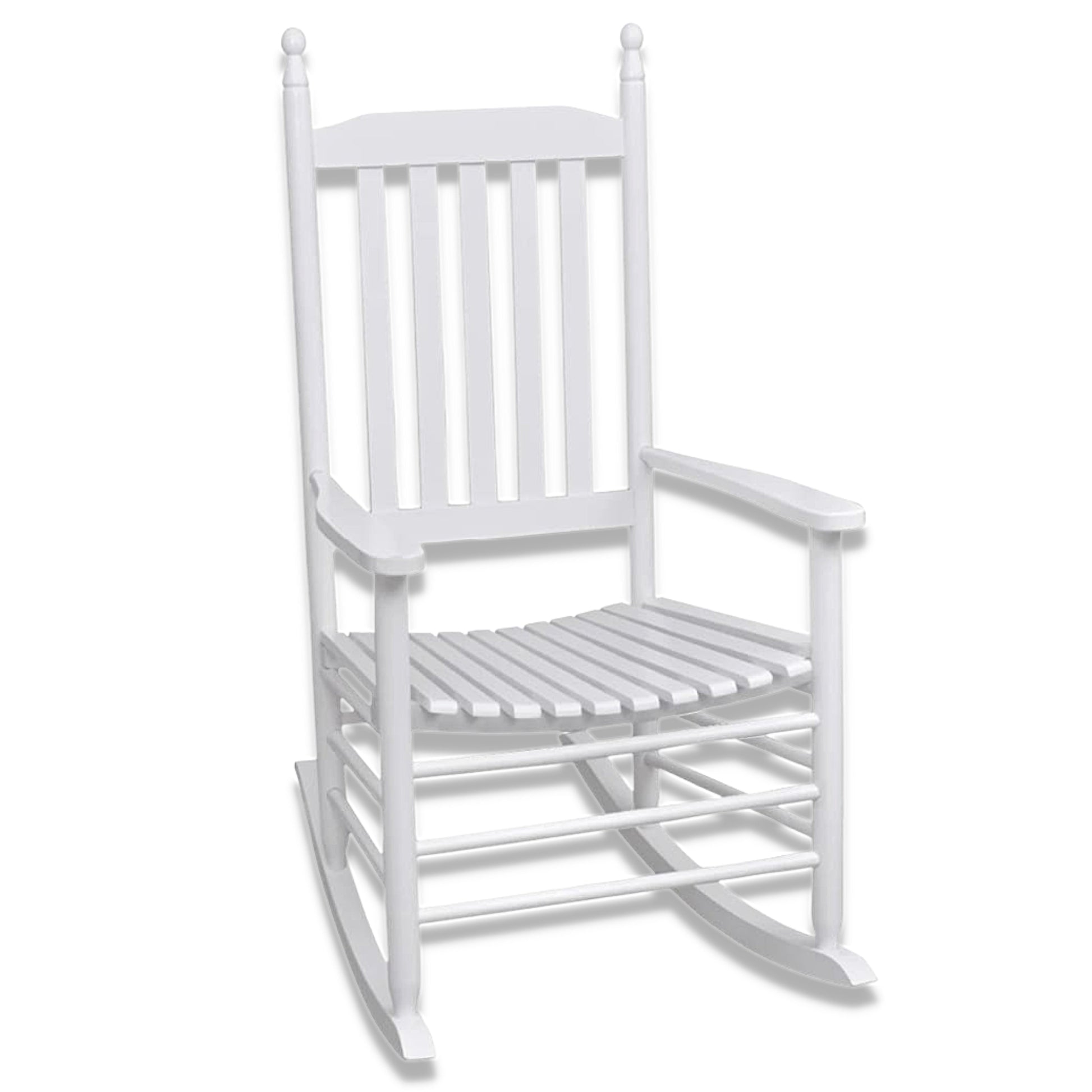 White Vintage Style Rocking Chair